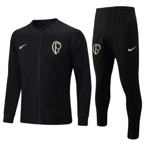 FATO DE TREINO CORINTHIANS - MASCULINO - PRETO