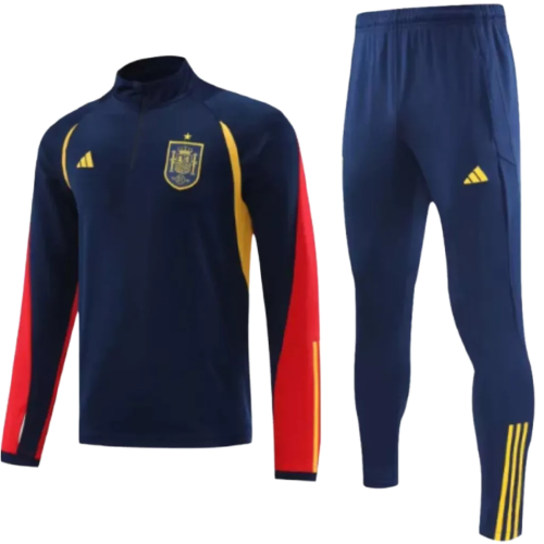 FATO DE TREINO SELEÇÃO ESPANHA - MASCULINO - AZUL MARINHO