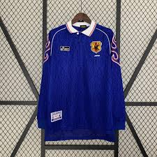 CAMISOLA RETRÔ JAPÃO 1998 MANGA COMPRIDA