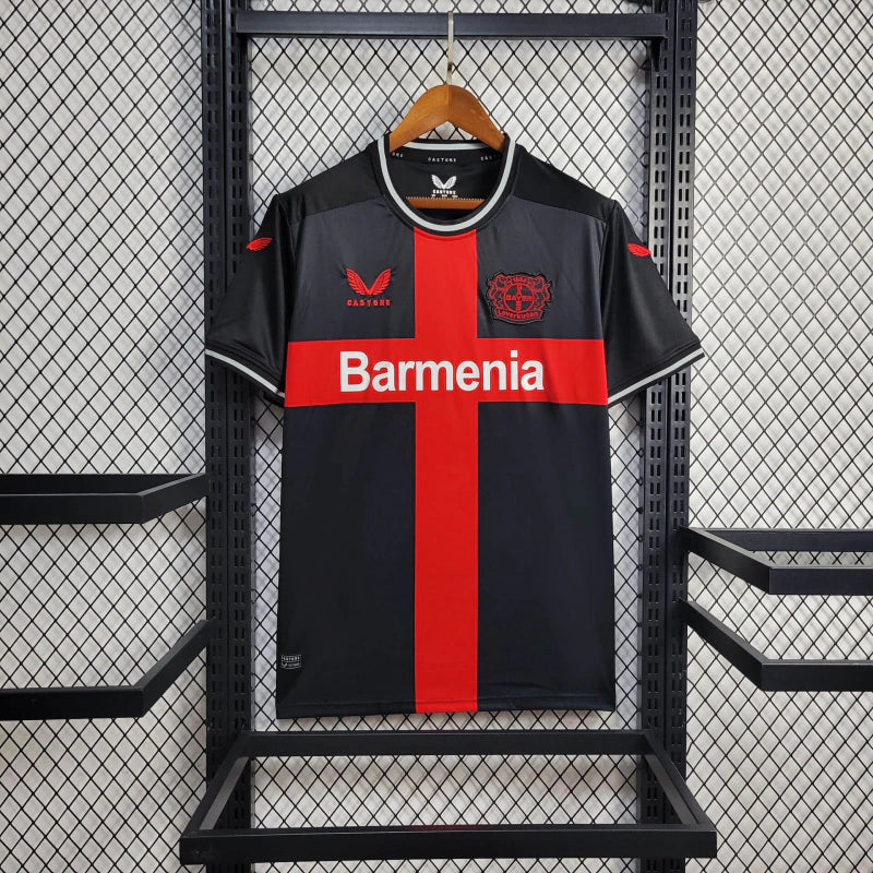 CAMISOLA BAYER LEVERKUSEN  23/24 PRETA