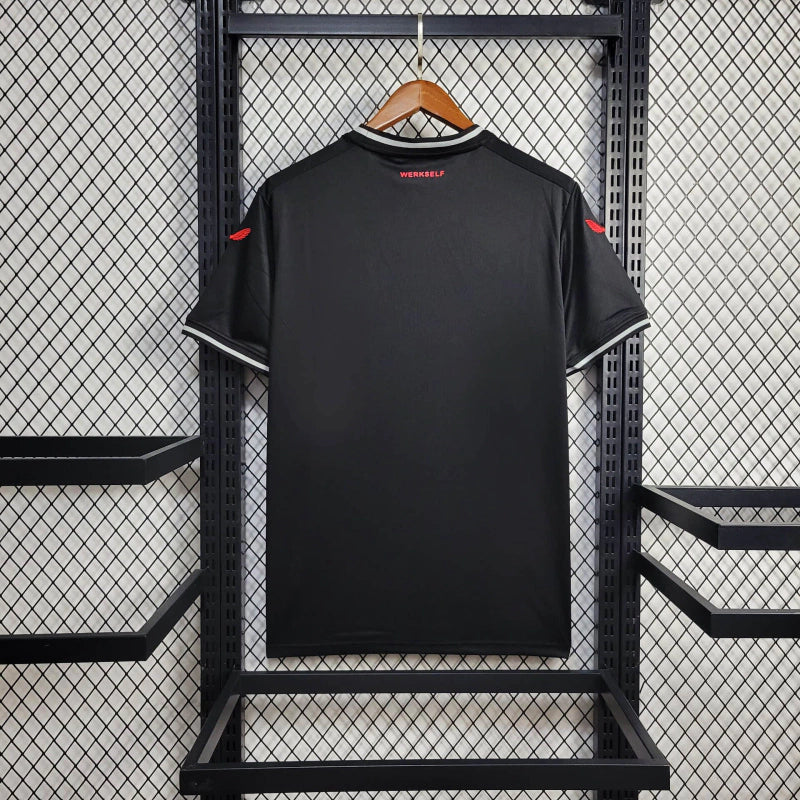 CAMISOLA BAYER LEVERKUSEN  23/24 PRETA