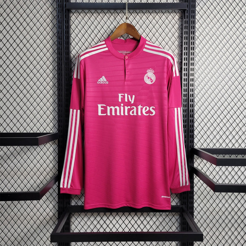 CAMISOLA RETRÔ REAL MADRI  14/15 MANGA COMPRIDA